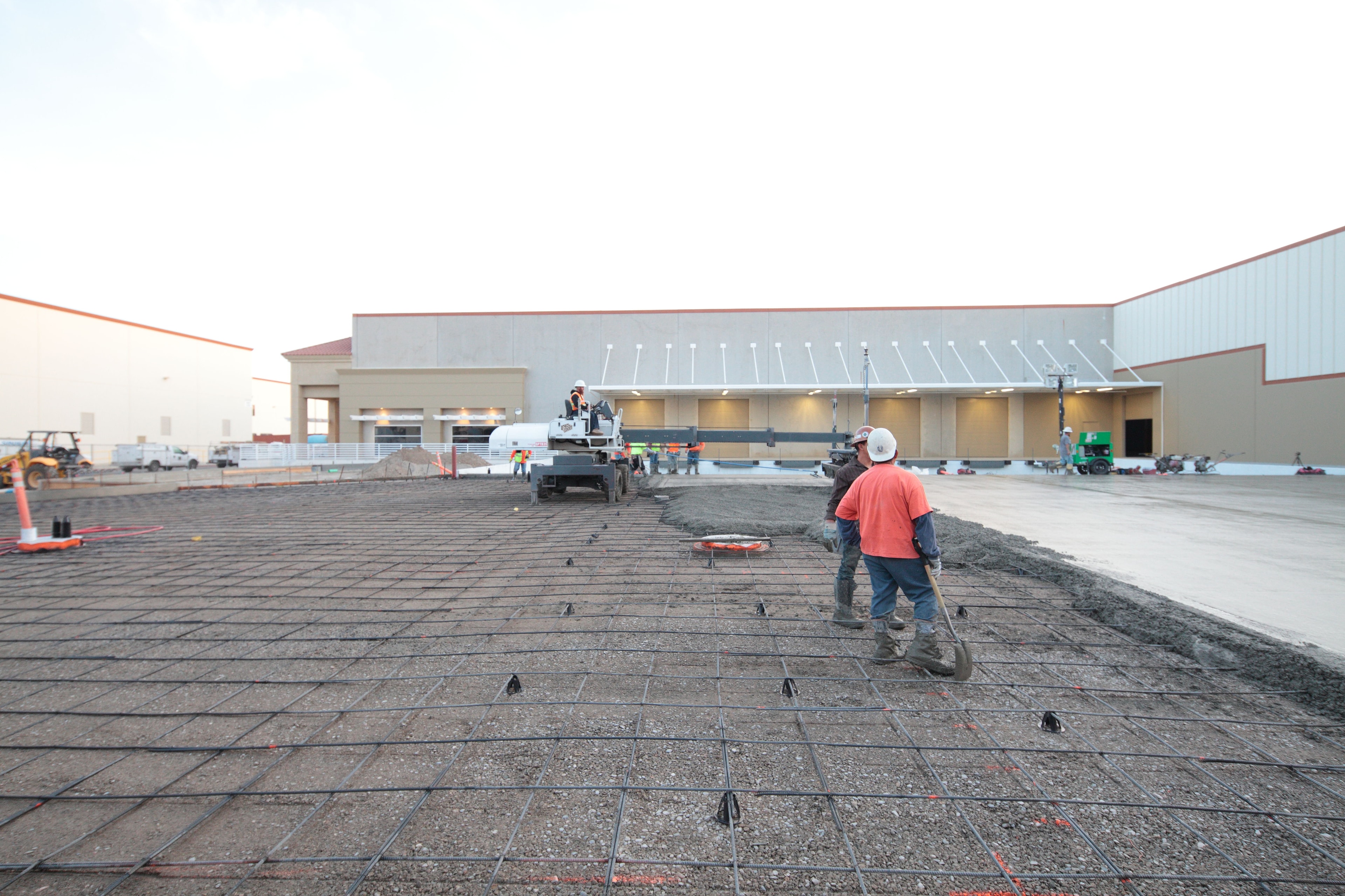 Parking Lot Concrete